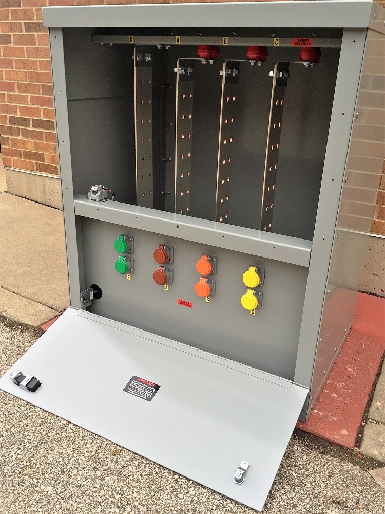 Pad Mounted Generator Connection Box Berthold Electric