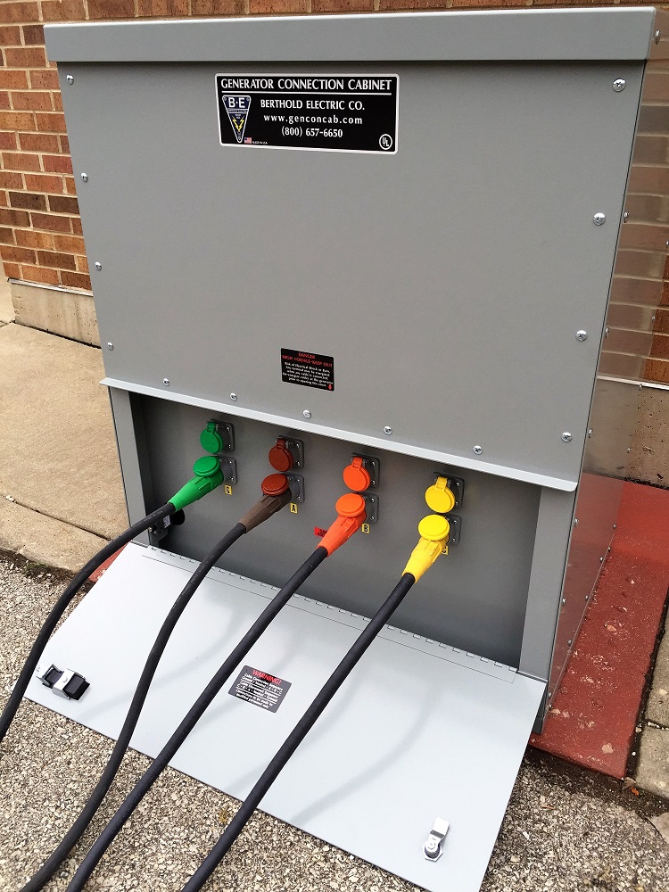 Pad Mounted Generator Connection Box Berthold Electric