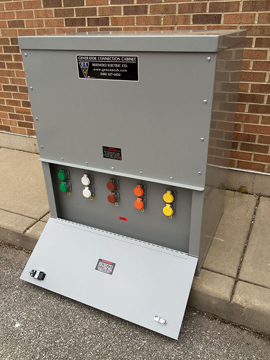 Pad Mounted Generator Connection Box Berthold Electric